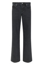 Load image into Gallery viewer, Denim trousers with wide leg
