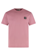 Load image into Gallery viewer, Crew neck t-shirt in cotton jersey
