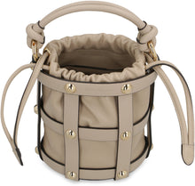 Load image into Gallery viewer, Leather bucket bag
