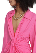 Load image into Gallery viewer, Bahia asymmetric mini dress
