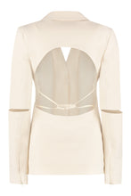 Load image into Gallery viewer, Melo stretch virgin wool blazer
