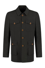 Load image into Gallery viewer, Button-front cotton jacket
