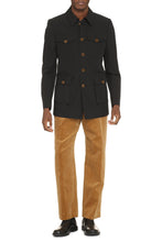 Load image into Gallery viewer, Button-front cotton jacket
