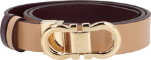 Load image into Gallery viewer, Gancini Reversible leather belt
