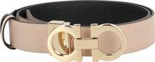 Load image into Gallery viewer, Gancini Reversible leather belt
