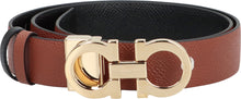 Load image into Gallery viewer, Gancini Reversible leather belt
