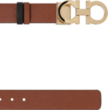 Load image into Gallery viewer, Gancini Reversible leather belt
