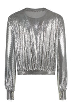 Load image into Gallery viewer, Metallic mesh jacket
