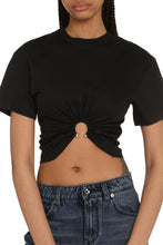 Load image into Gallery viewer, Cotton crew-neck T-shirt
