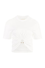 Load image into Gallery viewer, Cotton crew-neck T-shirt
