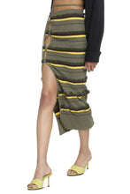 Load image into Gallery viewer, Concha striped knit midi dress
