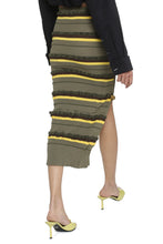 Load image into Gallery viewer, Concha striped knit midi dress

