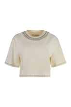 Load image into Gallery viewer, Cotton crew-neck T-shirt
