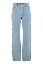 Load image into Gallery viewer, 5-pocket straight-leg jeans
