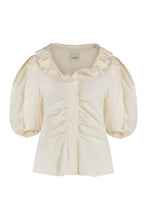 Load image into Gallery viewer, Catalia short sleeve cotton blend shirt
