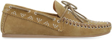 Load image into Gallery viewer, Freen studded suede loafers
