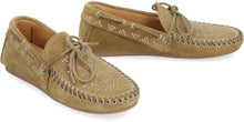 Load image into Gallery viewer, Freen studded suede loafers
