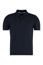 Load image into Gallery viewer, Knitted cotton polo shirt

