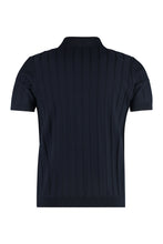 Load image into Gallery viewer, Knitted cotton polo shirt
