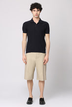 Load image into Gallery viewer, Knitted cotton polo shirt

