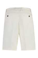 Load image into Gallery viewer, Cotton and linen bermuda-shorts
