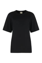 Load image into Gallery viewer, Round neck T-shirt Allen in silk
