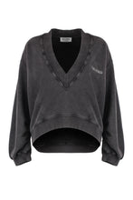 Load image into Gallery viewer, Oversize logo print sweatshirt

