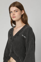 Load image into Gallery viewer, Oversize logo print sweatshirt
