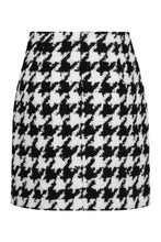 Load image into Gallery viewer, Houndstooth mini skirt
