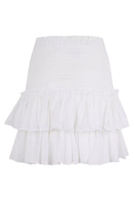 Load image into Gallery viewer, Ruffled dress in cotton and viscose
