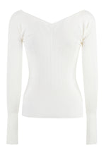 Load image into Gallery viewer, Pralù Knitted viscosa-blend top
