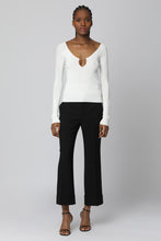 Load image into Gallery viewer, Pralù Knitted viscosa-blend top
