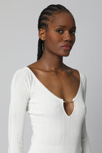 Load image into Gallery viewer, Pralù Knitted viscosa-blend top

