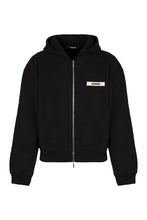 Load image into Gallery viewer, Full zip cotton hoodie
