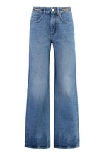 Load image into Gallery viewer, 5-pocket straight-leg jeans
