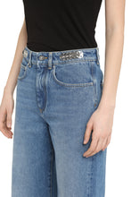 Load image into Gallery viewer, 5-pocket straight-leg jeans
