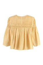 Load image into Gallery viewer, Axeliana pleated blouse

