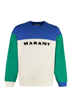 Load image into Gallery viewer, Aftone Cotton crew-neck sweatshirt
