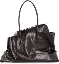 Load image into Gallery viewer, La Passeggiata printed leather bag
