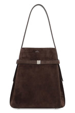 Load image into Gallery viewer, Bucket bag in suede leather

