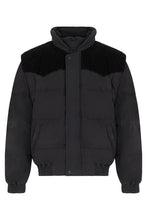 Load image into Gallery viewer, Down jacket with velvet yoke
