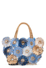 Load image into Gallery viewer, Handbag with flowers
