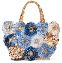 Load image into Gallery viewer, Handbag with flowers
