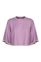 Load image into Gallery viewer, Cotton blend crew-neck sweater
