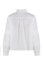 Load image into Gallery viewer, Valda Ruffled cotton blouse

