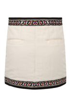 Load image into Gallery viewer, Zip front mini skirt
