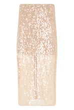 Load image into Gallery viewer, Midi skirt with sequins
