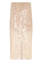 Load image into Gallery viewer, Midi skirt with sequins
