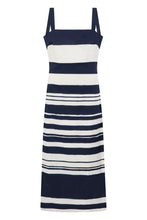 Load image into Gallery viewer, Striped midi dress
