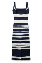 Load image into Gallery viewer, Striped midi dress
